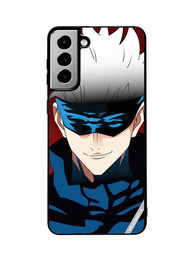 VR CREATIVE Protective Case Cover For Samsung Galaxy S21 FE 5G Jujutsu Kaisen Design Multicolour - Image 1