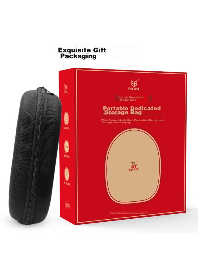 ESCASE Escase Earphone Storage Box, Data Cable Charger Usb Drive Card Reader Headphone U-slot Memory Card Storage Bag, Portable Compact Travel Bluetooth Earphone Case, Shock-proof And Stress-relieving  - Image 5