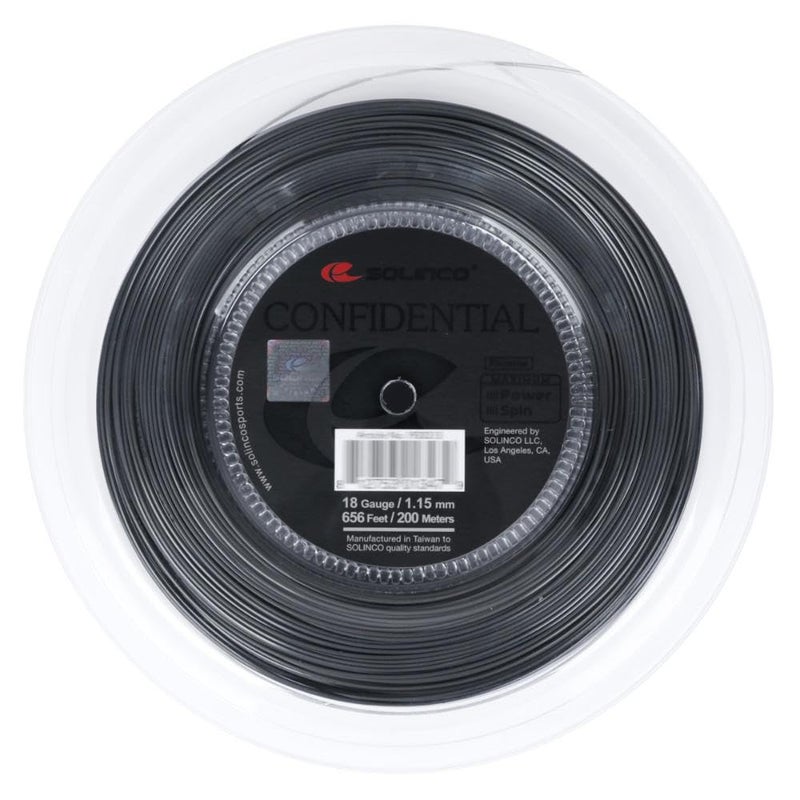 Solinco Confidential Tennis String Reel 656ft200m 18