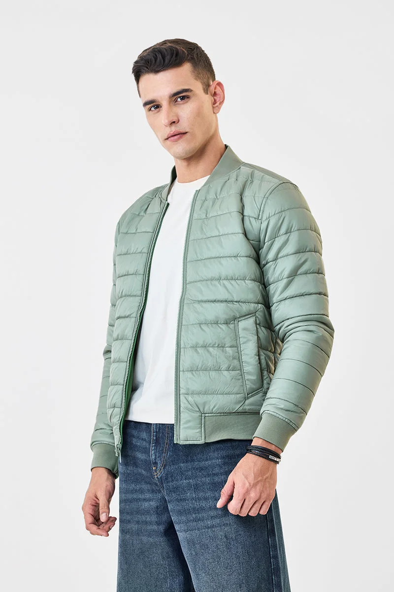 SNITCH Reversible Zipper Bomber Jacket