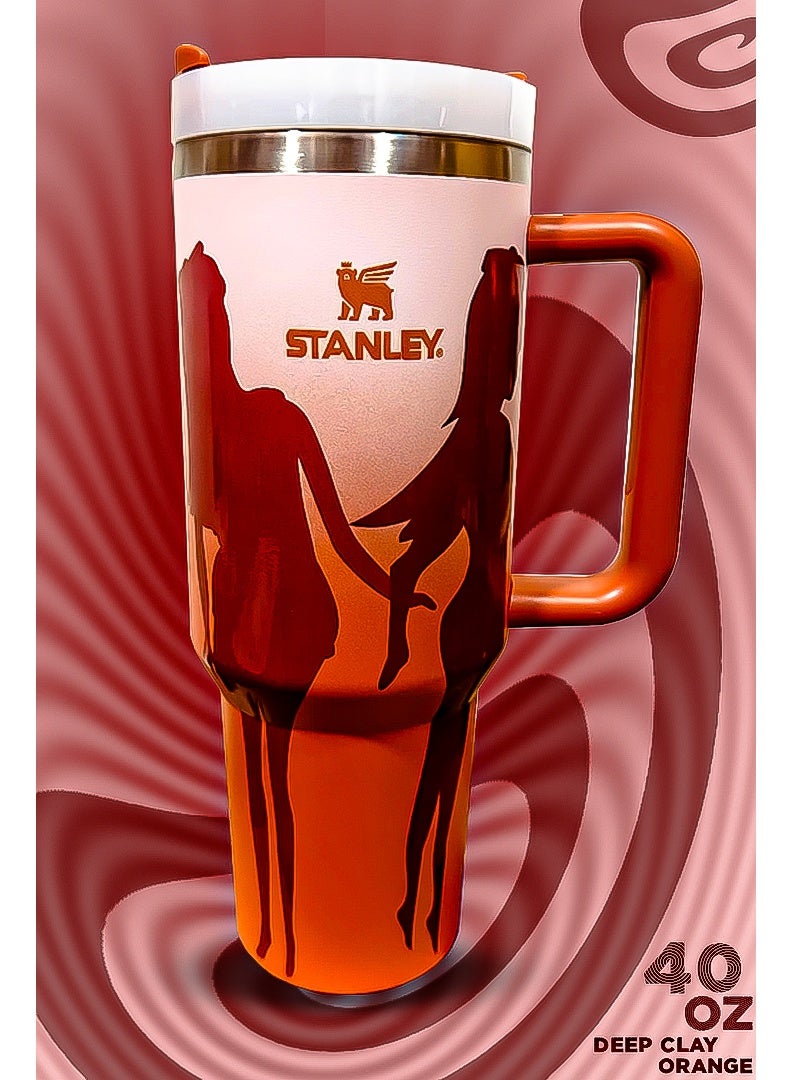 Stanley 40oz Barbie Limited Edition Stainless Steel Tumbler – Vacuum-Insulated Double-Wall Travel Mug with Leak-Proof FlowState™ Lid & Straw, BPA-Free, Dishwasher Safe, Ergonomic Handle – Keeps Drinks Hot or Cold 16 to 24 Hours, Fits Most Car Cup Holders