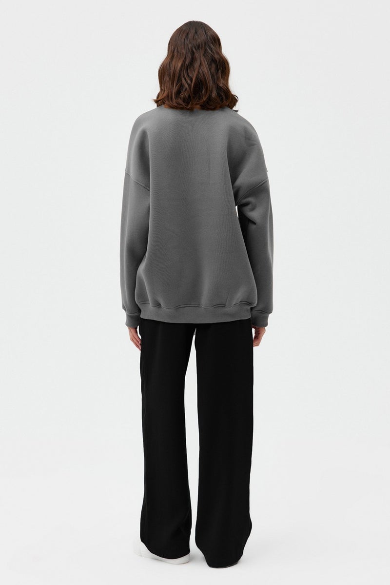 Açelya Okcu AÇELYAOKCU High Waist Wed Leg Palazzo Woven Trousers  - Image 2