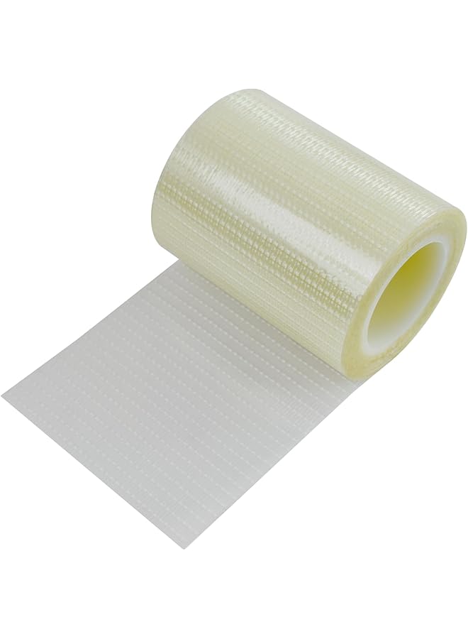 PROMASS promass RV Awning Repair Tape 39 feet x 3.1 Inch Reinforced Fiberglass Repair Tape Waterproof Tent Repair Tape Strong Stick Boat Covers Canvas Repair Kit (HL- MESHTAPE2)  - Image 1