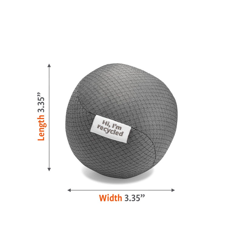 Full Circle Loads of Fun Anti-Static Dryer Balls, Set of 3 - Quiet, Scent-Free and Hypoallergenic Reusable Fabric Softener Laundry Balls - Non Toxic and Vegan, Gray 3 Count - Image 5