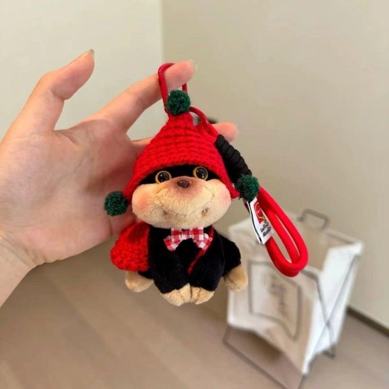 Bee Dog Keychain Pendant Cute Cartoon Keyring - Image 3