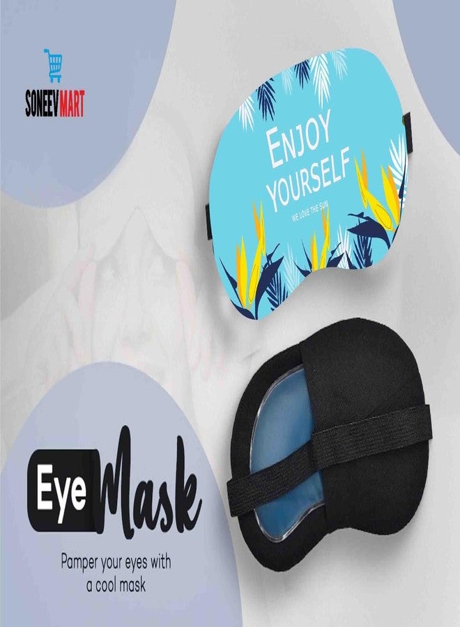 SONEEV MART قناع هينيسو الجل المبرد للعيون المنتفخة والخطوط الدقيقة، نوم أفضل - Image 4