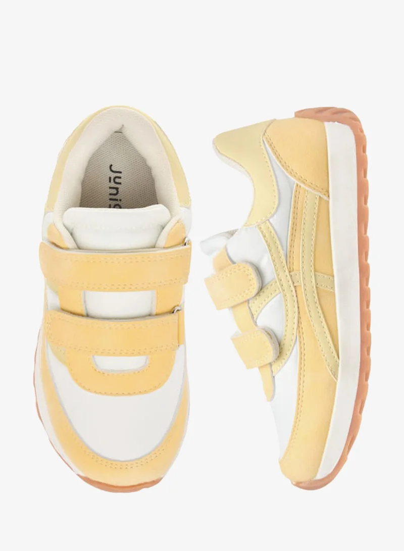 جونيورز سنيكرز أولاد بنعل مزخرف بإغلاق بشريط لاصق