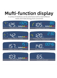 جولف لينك GULFLINK شاشة عرض رأسية (HUD) عداد سرعة السيارة C5  - Image 5