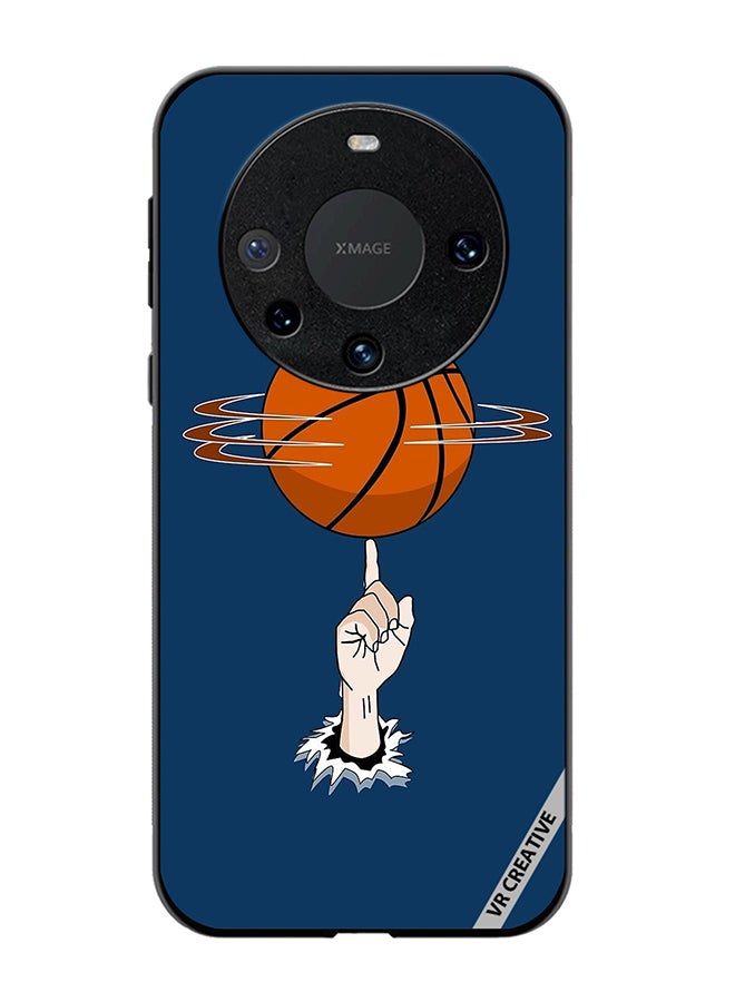 VR CREATIVE Protective Case Cover For Huawei Mate 60 Basket Ball In Hand Design Multicolour - Image 1