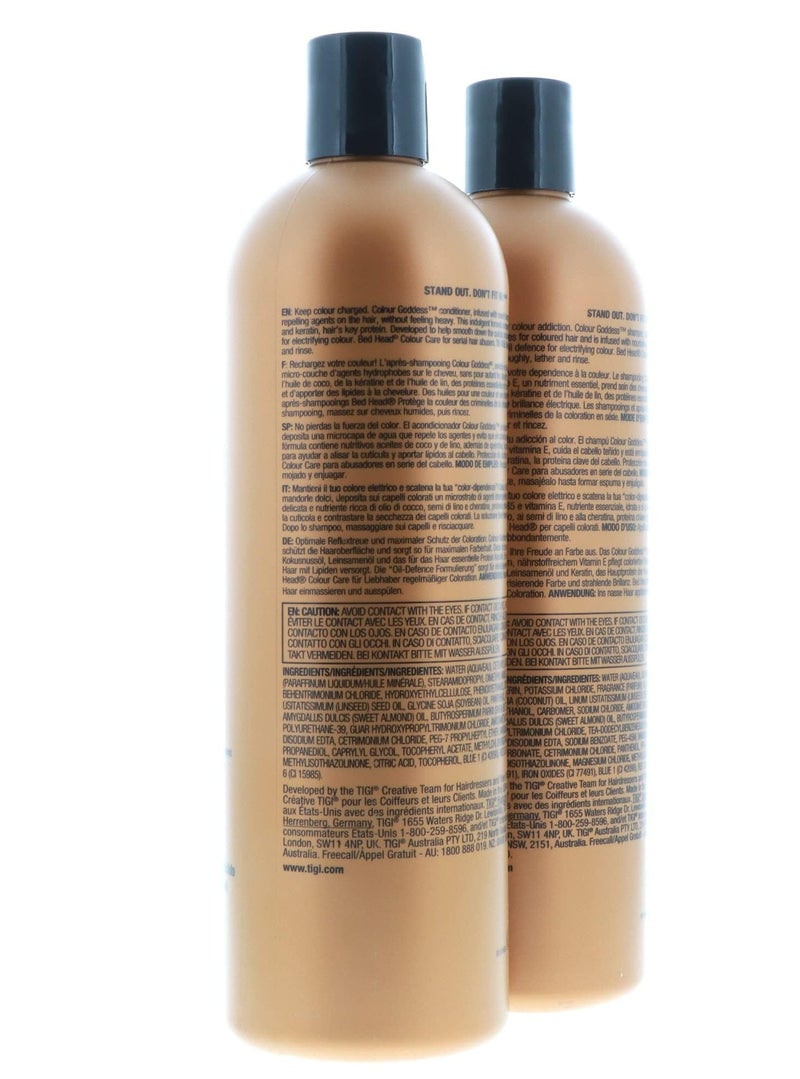 Bed Head Shampoo and Conditioner, Color Goddess, 25.36 Fl Oz (Pack of 2) - Image 5