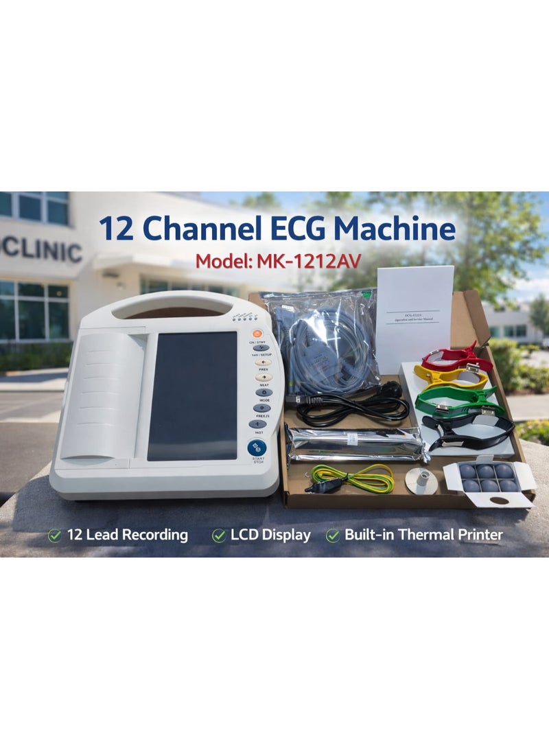 Altivox 12 Channel ECG Machine - Image 1