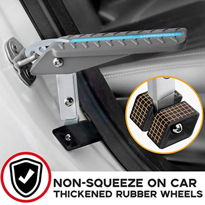 TOOENJOY Universal Car Door Step With 5 Gear Adjustment/No Assembly, Easy Access To Rooftop With Both Feet - Image 3