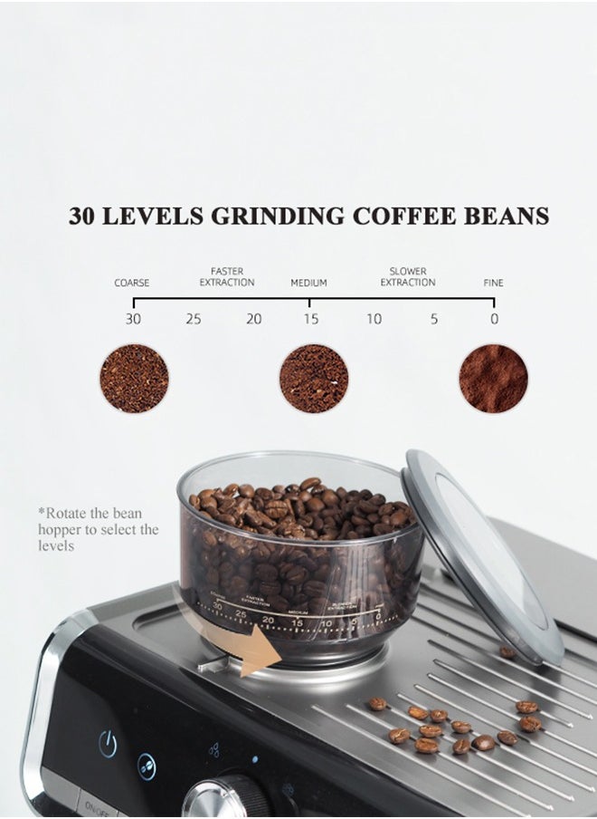 HiBREW HiBREW Barista Pro  Bean to Espresso,Cafetera Commercial Level Coffee Machine for Cafe Hotel Restaurant H7  - Image 4
