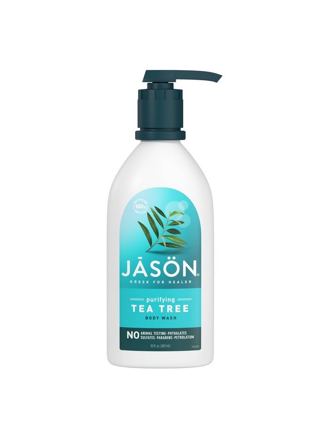 Jason Satin Body Wash Tea Tree, 887ml - Image 1