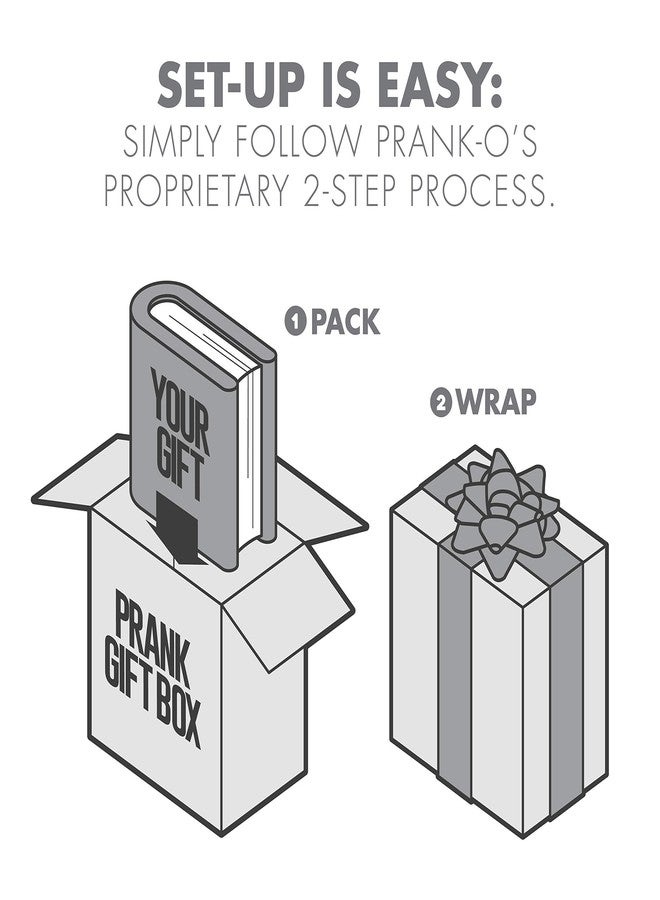 Prank Pack Prank Gift Box Bundle Set 2, 4 Unique Gift Boxes, Wrap Your Real Present in a Funny Authentic Prank-O Gag Present Box, Medium-Sized Novelty Gifting Box for Pranksters - Image 4