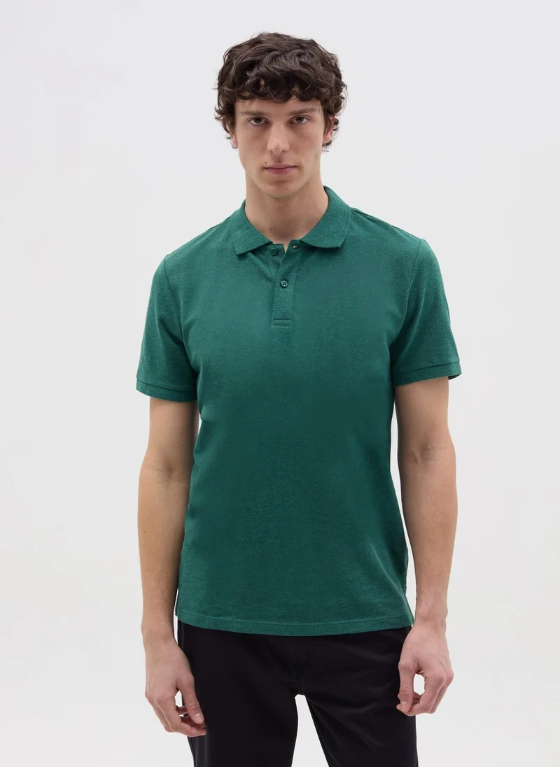 Ovs Regular-Fit Polo Shirt In Cotton