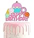 ChoJoy Donut Cake Toppers Candy Cake Decoration with Lollipops Ice Cream Cupcake Donuts for Candy themed Birthday Party - Image 3