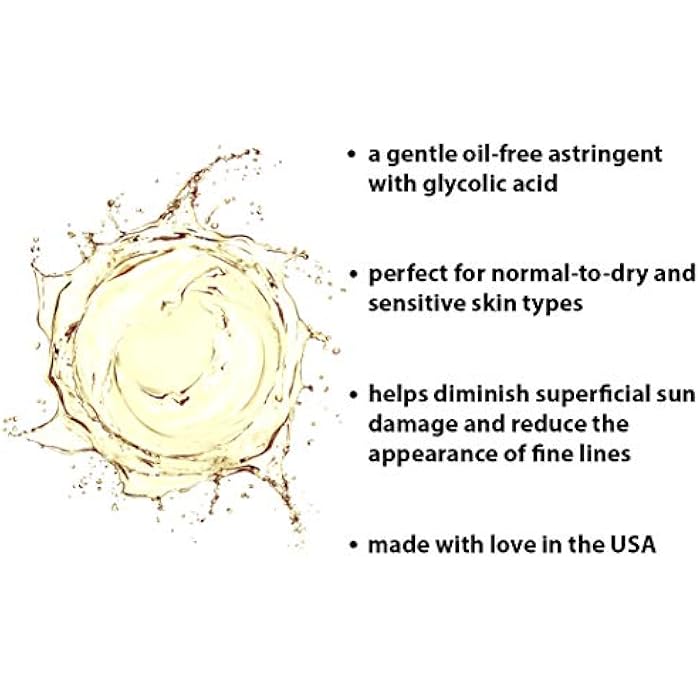 RAYA Ginseng Astringent with AHA 8 oz (G-205) | Gentle Glycolic Facial Toner for Dry and Sensitive Skin | Helps Tighten Pores, Smooth Complexion, and Reduce Fine Lines | Made with Alpha Hydroxy Acids - Image 4