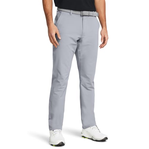 Under Armour Men's Tech Tapered Pants, (035) Steel / / Steel, 34/32 - Image 1