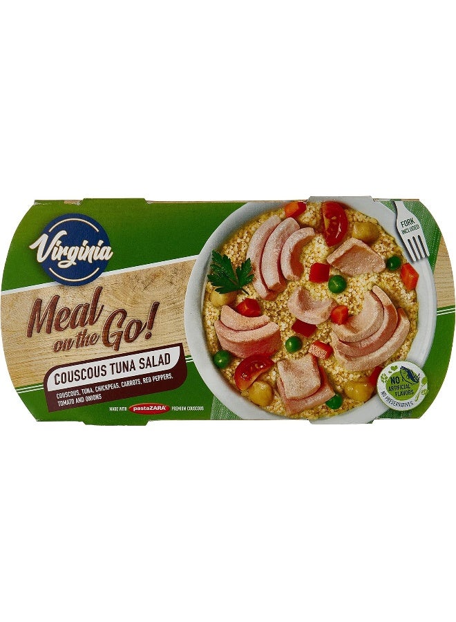 Virginia Easy Peel Tuna Couscous Salad 160 g, 2 Packs - Image 2