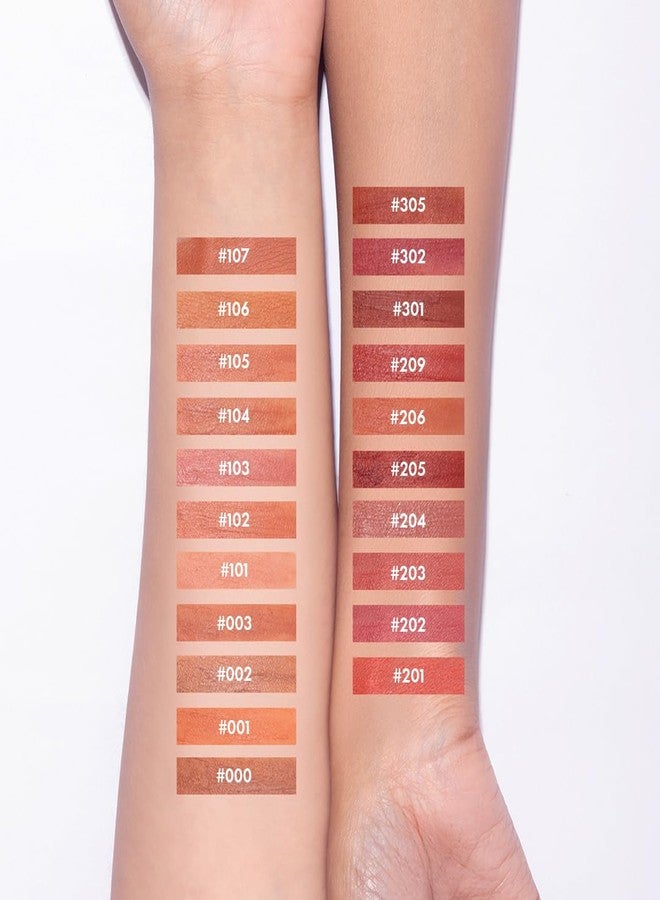 Focallure Ture Matte Lip Clay Liquid Lipstick-103, Soft Velvet Finish, Smoothens Out Lip Texture, Comfortable, Fade Resistant for Lasting Wear, 2gm - Image 4