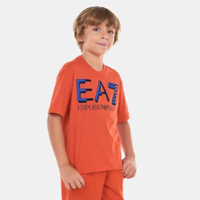 EA7 Emporio Armani Kids' Logo T-Shirt (Older Kids)