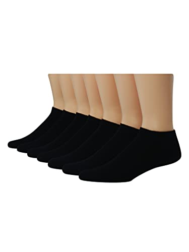 Hanes mens X-temp Cushioned No Show 12-pair Pack, Available in Big & Tall Casual Sock, Black, 6 12 US - Image 5