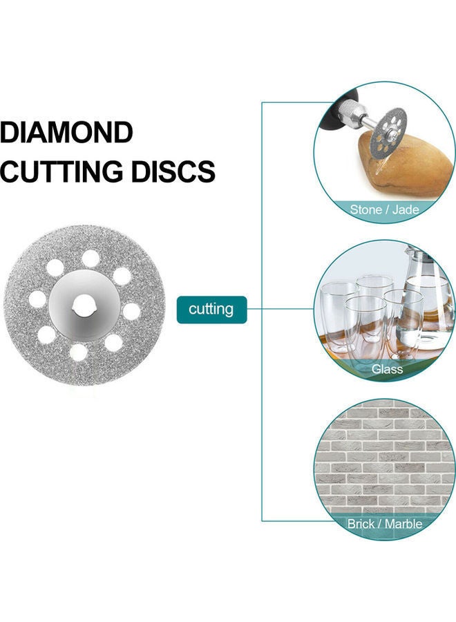 NIBEMINENT 50-Piece Saw Blade Set Silver  - Image 4