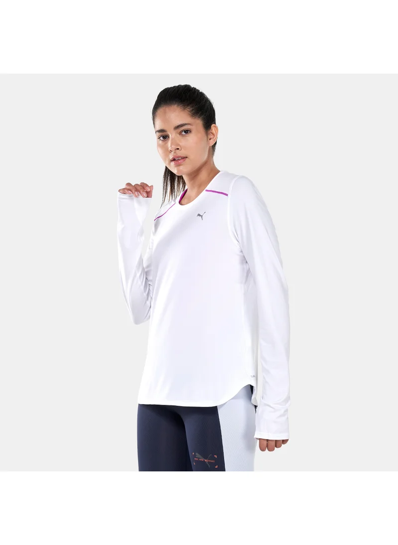 PUMA Women's Run Cloudspun Marathon Long Sleeve T-Shirt