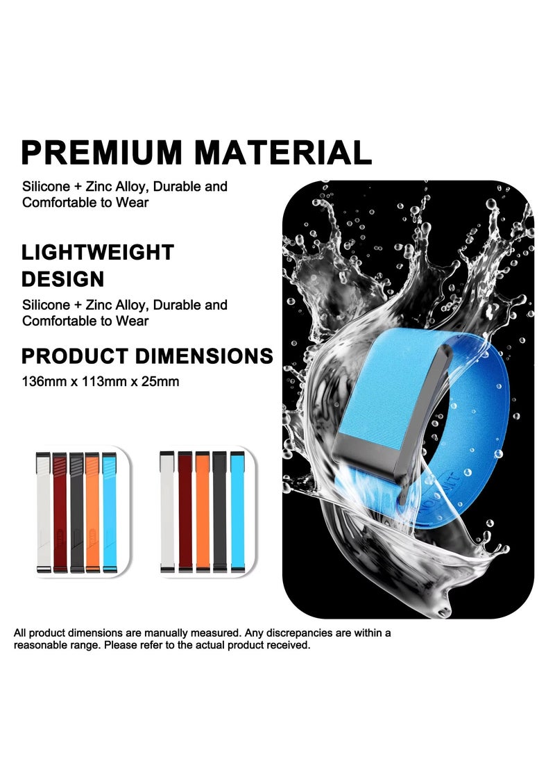 TEMPO HydroKnit Sport Band Compatible with Whoop 4.0 | Soft Nylon, Fast-Drying, Water-Resistant and Comfortable Replacement Strap for Active Lifestyles  - Image 5