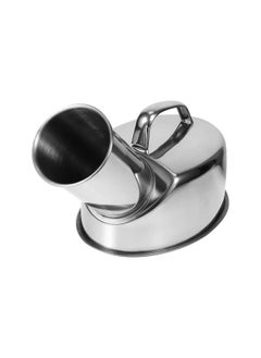 Urinals for Men Spill Proof Male Urinal Urine Bottle Stainless Steel Men Urinal Potty Portable Male Urinal Cups for Incontinence Patient Elderly Travel Driving Camping Urinals
