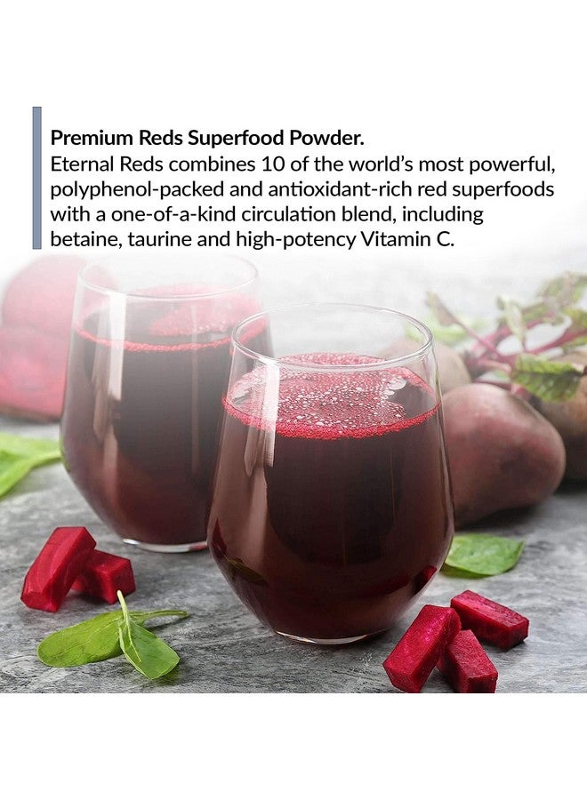 BioTrust BioTrust Eternal Reds, Red Superfoods Powder, Support for Heart Health and Circulation, Energy, Stamina, No Added Sugar or Caffeine, Naturally Flavored and Sweetened, Berry Flavor (30 Servings) - Image 3