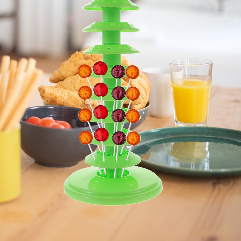 Cake Stand Multiple Holes Lollipop Holder Lollipop Display Stand Cake Drying Stand - Image 3