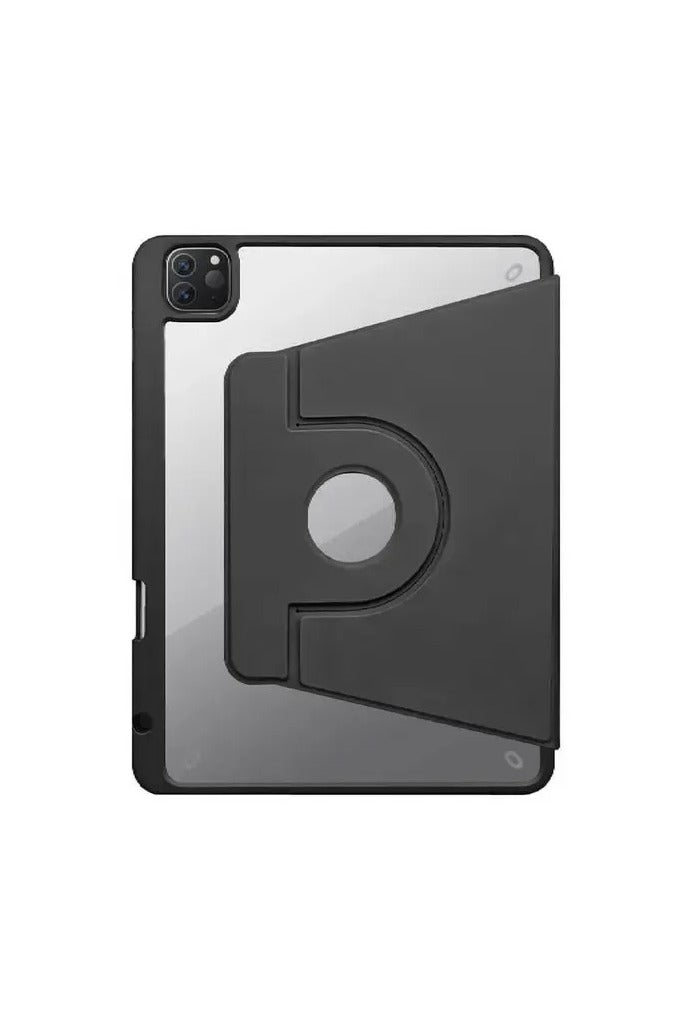 GREEN LION Transparent Folio case for iPad 10.2 7/8/9 - Black - Image 1