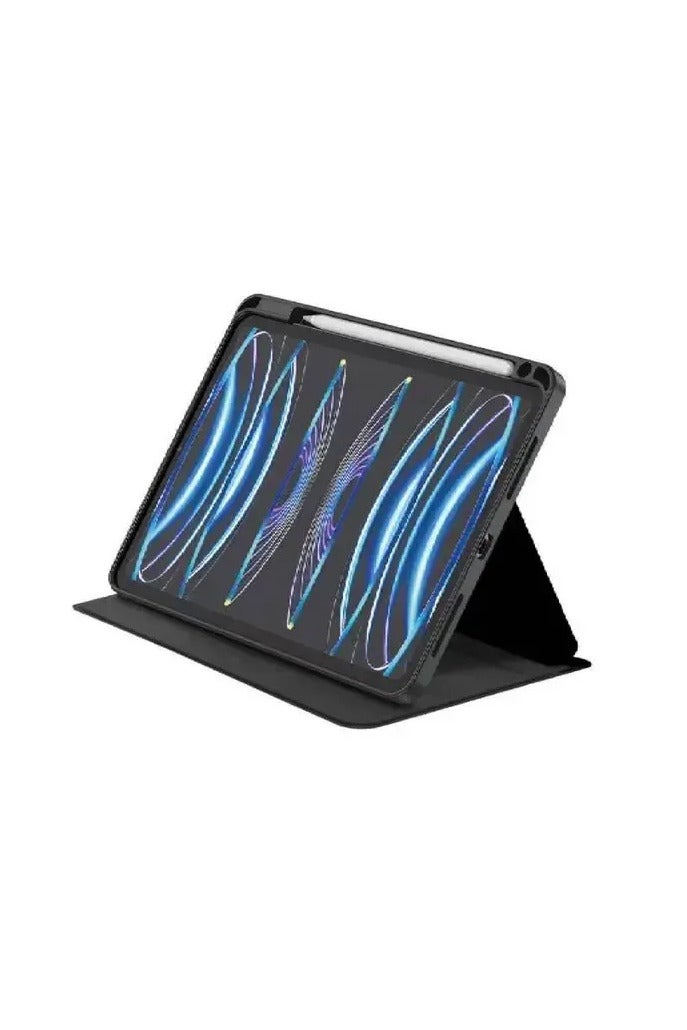 GREEN LION Transparent Folio case for iPad 10.2 7/8/9 - Black - Image 2