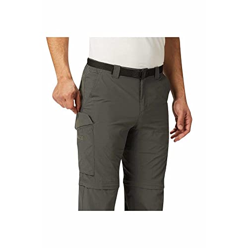 Columbia Men Grey Omni-Wick Silver Ridge Convertible Hiking | Trekking | Camping | Safari Pant, 36 | Moisture Wicking - Image 2