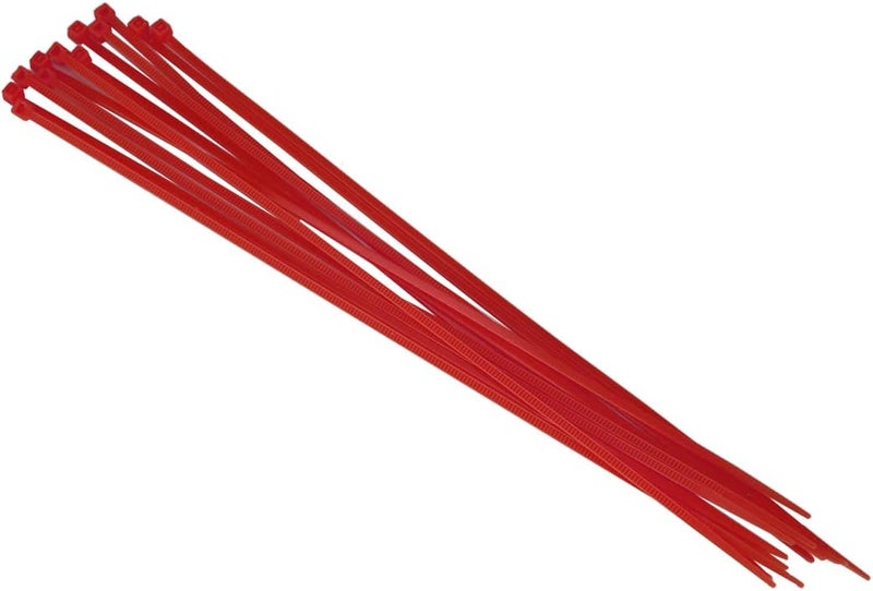 BMB Tools 48pcs Multi-Color Zip Ties - Yellow, Blue, Red, Green - Image 2