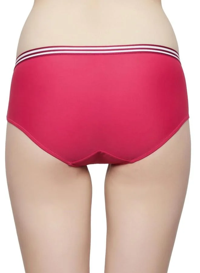 ترايامف Triumph Women's Polyamide Classic Hipster Panties (Pack of 1) (756I498_Red_S)