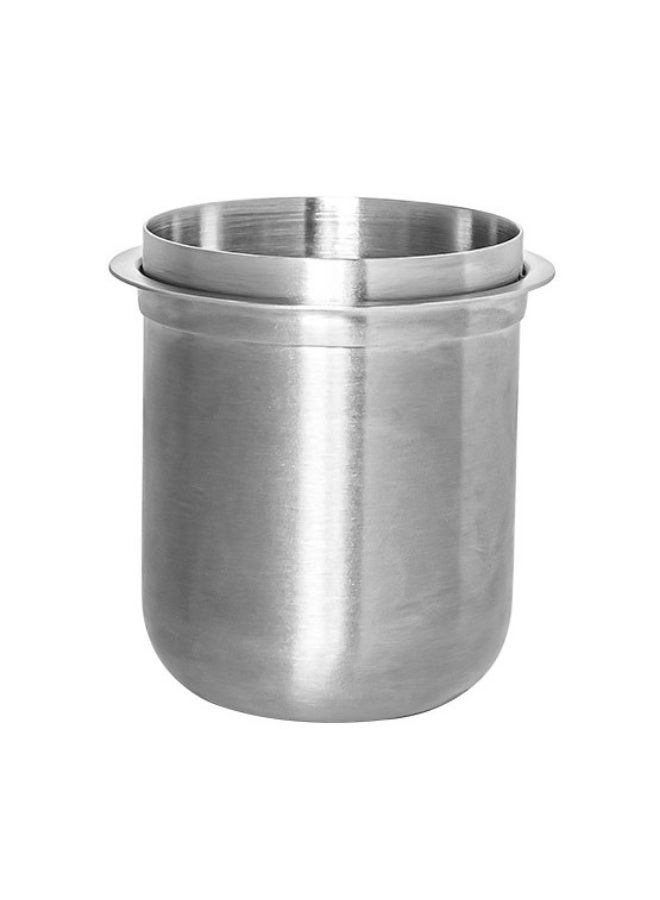 Dosing Cup, 58mm Stainless Steel Coffee Powder Dosing Cup, Mug Coffee Powder Feeder Part for Espresso Machine - Image 1