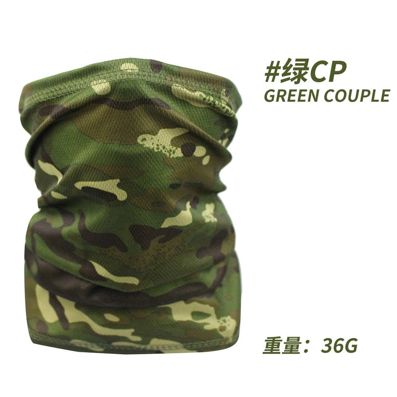 Camouflage Neck Gaiter For Men, Summer Breathable Neck Protection, Outdoor Tactical Cycling Windproof And Sun Protection Face Mask, Fishing And Mountaineering Neck Cover - Image 5