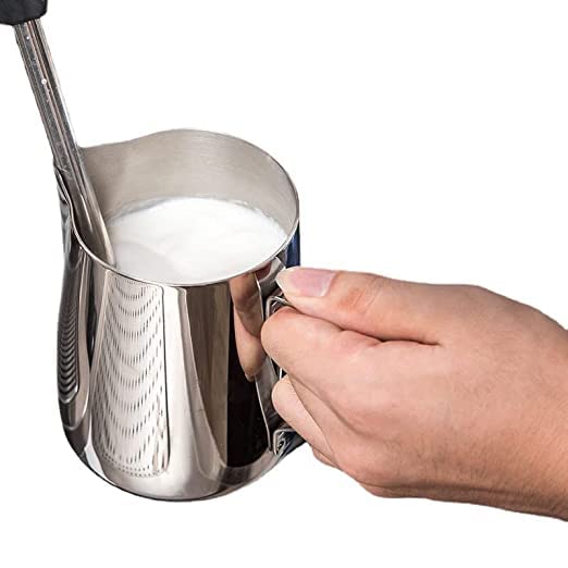 FINALITY Stainless Steel Milk Frothing Latte Pourer Cappuccino Coffee Jug, 500 ML - Image 2