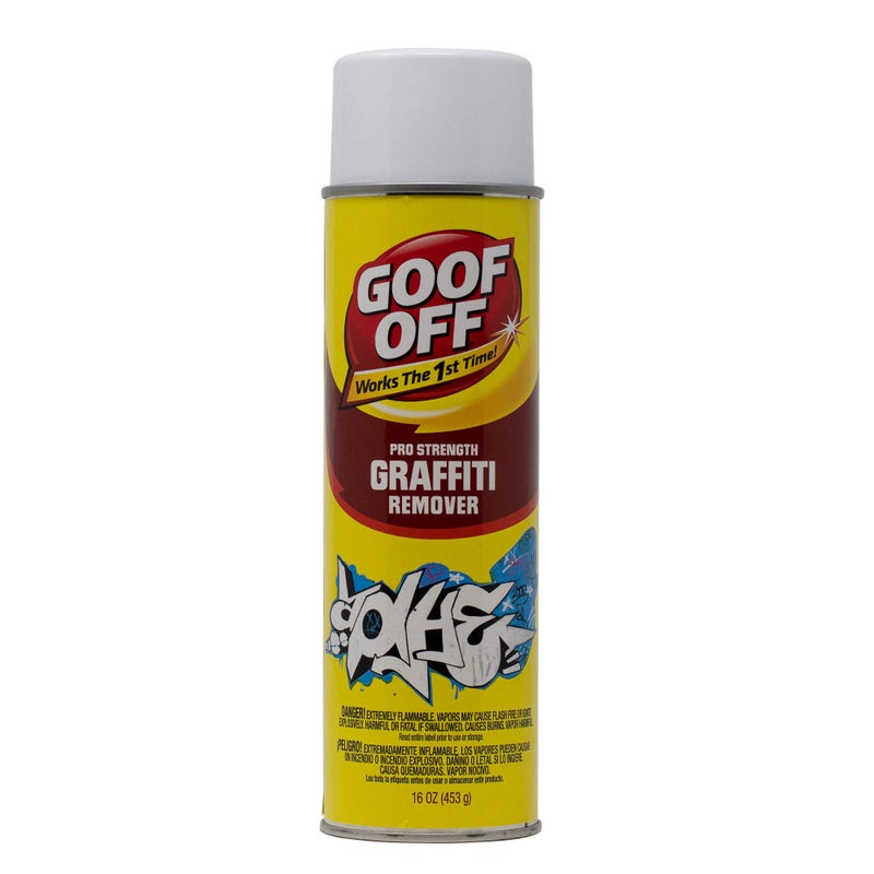 Goof Off FG673 Graffiti Remover Aerosol Can, 16 oz - Image 1