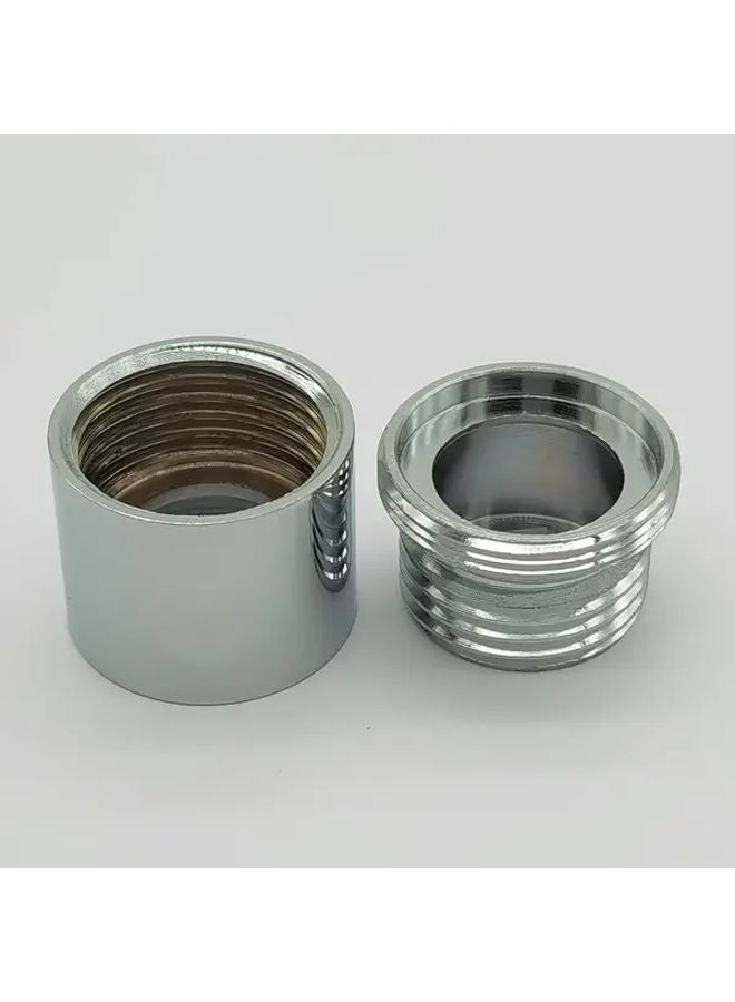 ذكر أنثى 24 مم إلى G1 2 محول ملولب صنبور نحاسي نقي لنفخ المياه لخرطوم الحديقة - Image 2