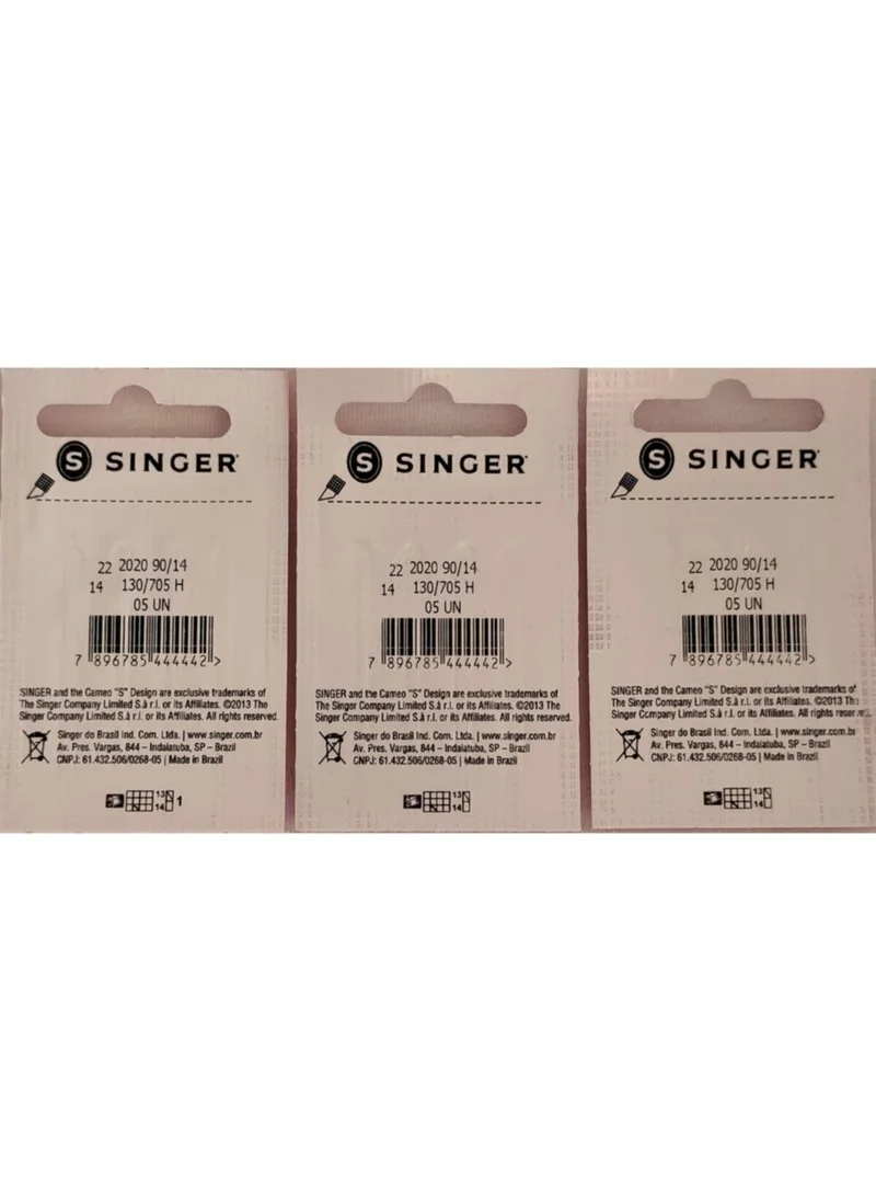 سينجر 3 Pack 14 Sewing Machine Needle 2020 90/14