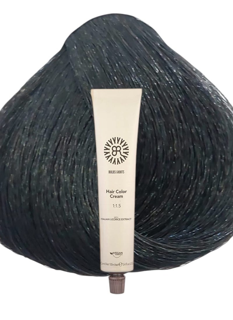 BR - BR Hair Color Cream 100 ml No. 1 - Image 1