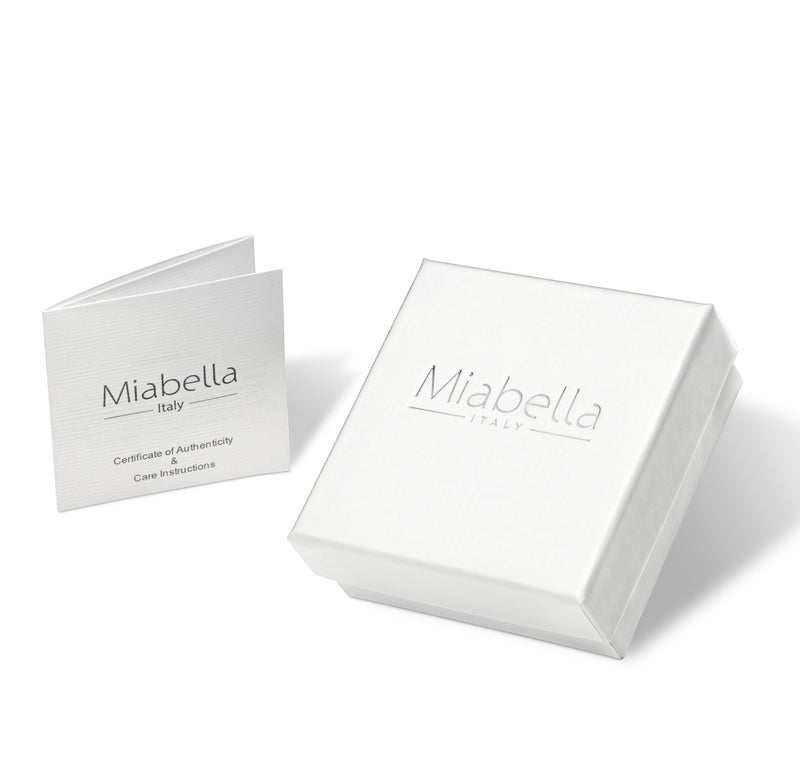 Miabella 925 Sterling Silver or 18K Yellow Gold Plated 925 Sterling Silver Bar Drop Threader Chain Earrings for Women Made in Italy (4 Inches, yellow-gold-plated-silver) - Image 5