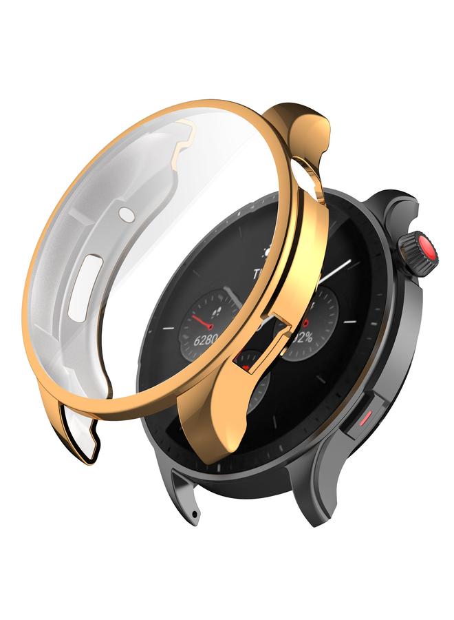 erorex For Amazfit Gtr 4 Tpu Full-Enclosed Watch Case(Rose Gold) - Image 1