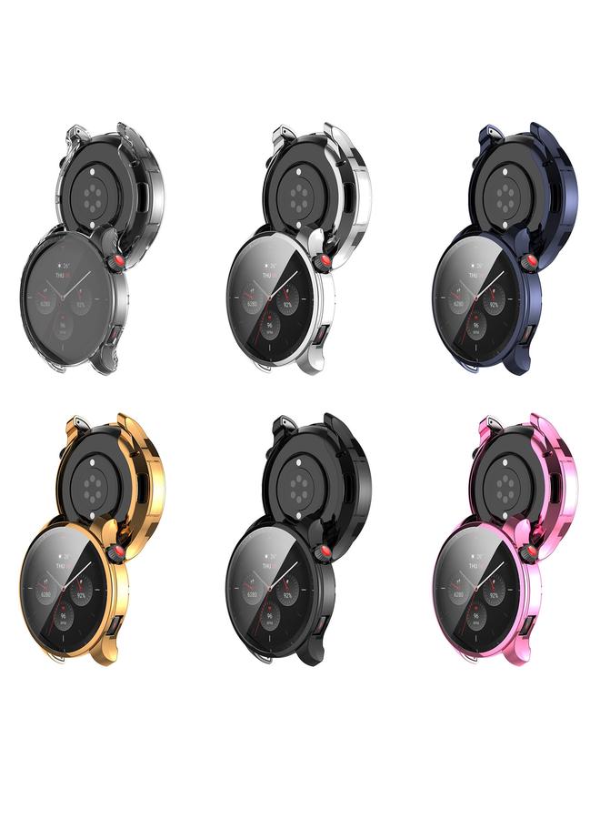 erorex For Amazfit Gtr 4 Tpu Full-Enclosed Watch Case(Rose Gold) - Image 4