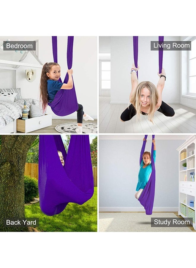 Arabest - Sensory Swing, Therapy Swing for Kids & Adults, Cuddle Swing Indoor Outdoor, Swing Hammock for Child with Disorders, Autism, ADHD, Anxiety, Pod Swing Chair - Image 1