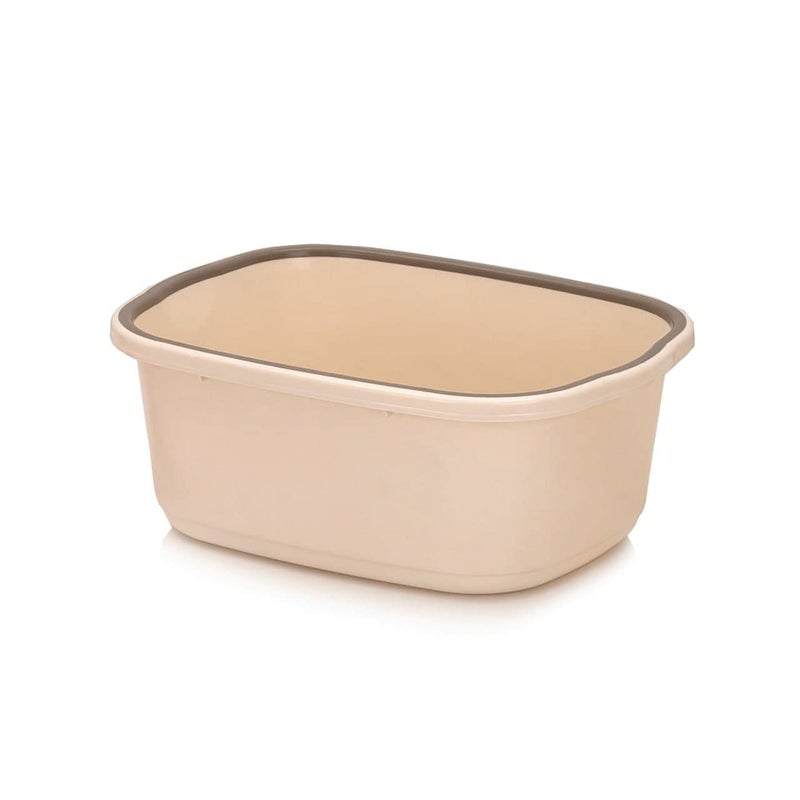 AUREUS JP Mfg Plastic Multipurpose Bath TubWashing Tub 20 Liter 4 Gray - Image 2